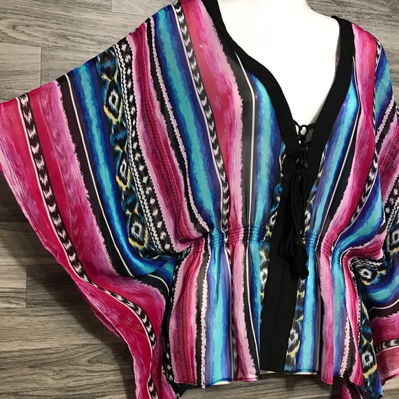 Rampage Sheer Top - Picture 5 of 7